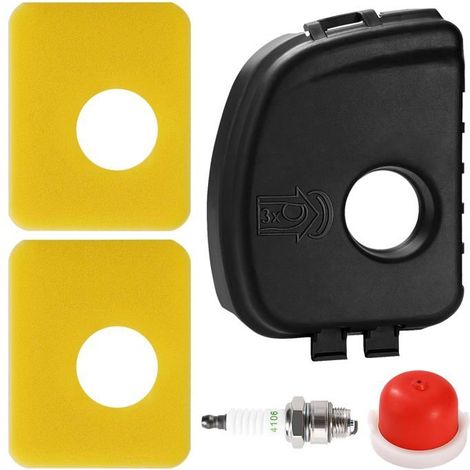 5 pièces couvercle filtre à air pour tondeuse, modèle 595660, filtre en mousse 799579, entretien outil jardin (1/5)