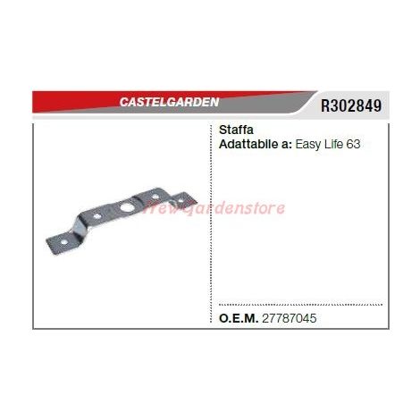 CASTELGARDEN Halter Rasenmäher Rasenmäher easy life 63 R302849