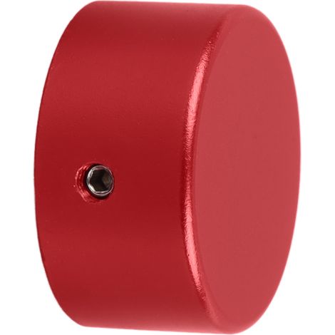 Embout de pédale effet guitare en aluminium antidérapant, couleur rouge pour pédalier (1/5)