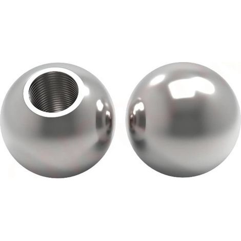 20 billes en acier filetées, billes en acier chromé de remplacement de 10 mm, filetage M4 pour système de rotule magnétique pour imprimante 3D Kossel K800-ARCAN (1/5)