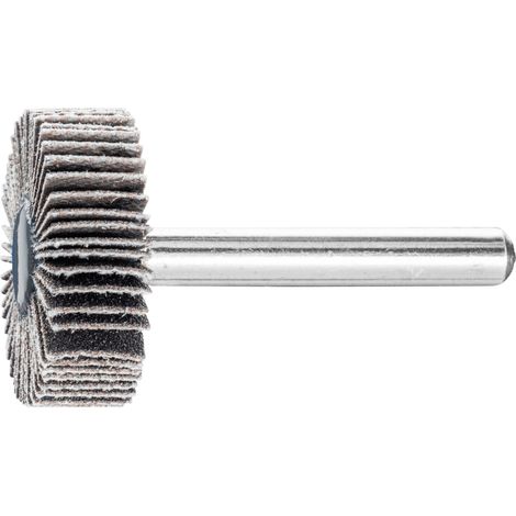 PFERD TOOLS SIC Fächerschleifer F Ø 30x10mm Schaft-Ø 6 mm SIC150 für harte NE Metalle 10 Stk