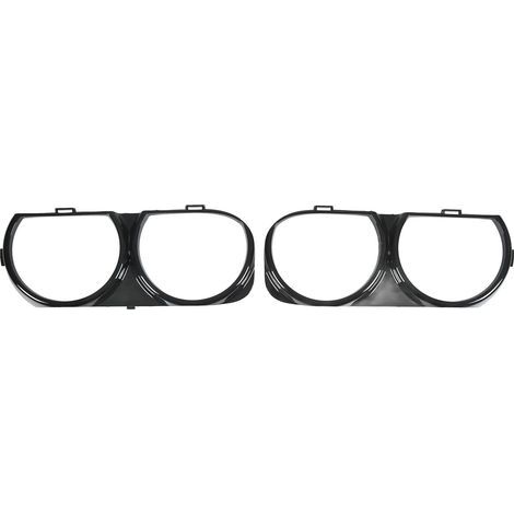 Paire d'enjoliveurs de phares décoratifs 68259053AB de remplacement pour Dodge Challenger Scat 2015-2019 (1/5)