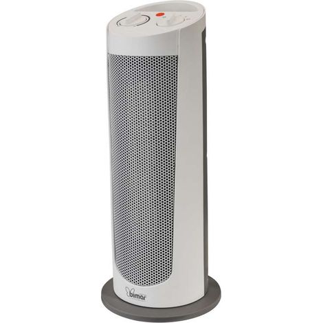 termoventilatore ptc bimar "hot tower hp 129" bianco 2000 w (1/4)