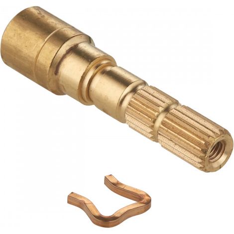 Grohe – Tige de prolongation pour têtes de robinet – Raccord de robinetterie – Filetage entrée 1/2" – Longueur 44 mm – Fixation par vis (1/3)