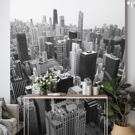 Papier peint panoramique - New York - 130 cm x 195 cm (1/4)