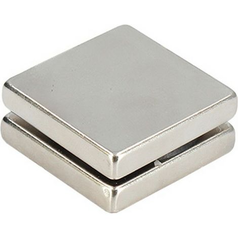 Neodym Magnet ferrestock neodymium magnet 42x42x8 mm 2 Stück