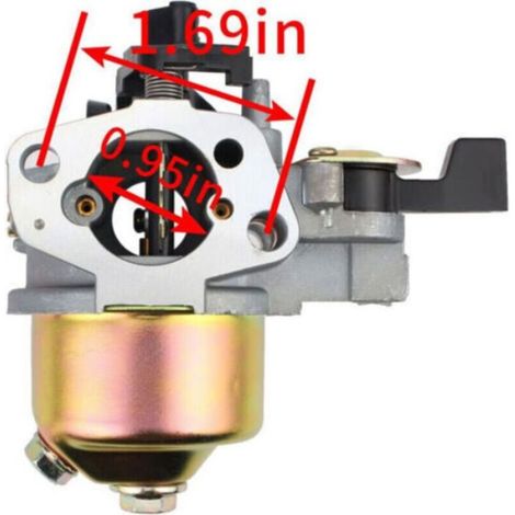 Carburateur - Joint De Filtre Inclus - Pour Tondeuses Honda GXV120 GXV140 HR194 HR195 HR214 - Référence Compatible 16100-ZE6-W01 (1/4)