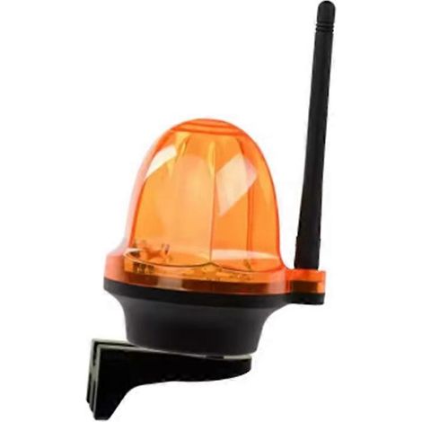 Universelles LED-Lichtsignalsystem mit Funkfernbedienung für Garagentor-/Toröffner, kompatibel mit einem breiten Spektrum an Wechsel-/Gleichspannungen von 12 bis 220 V. (1/5)