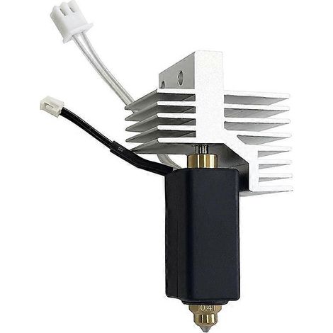 Kit de tête d'impression en céramique pour Elegoo Centauri Carbon Hotend, avec buse en acier trempé au laiton de 0,8 mm. (1/5)