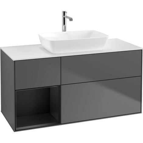 Villeroy & Boch F821PDGK Meuble sous-lavabo Finion F82 (1/2)