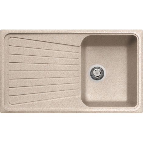 Lavello composito cucina Plados SP0791 una vasca - UG94 Avena