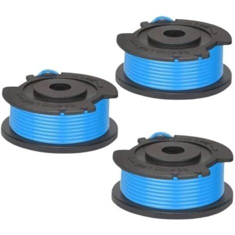 Bobines de fil compatible avec Greenworks 24V Coupe-bordures G24LT/G24LT25/G24LT28/G24LT30M (3 pièces (1/5)