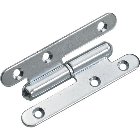 Hettich Türband 45 x 95 mm rechts verzinkt - 1 Stück Scharniere