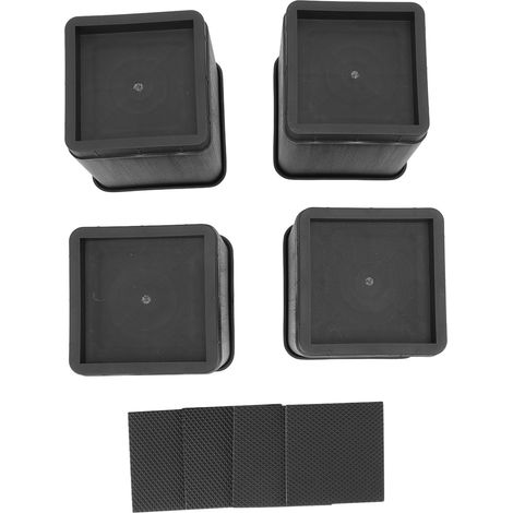 4-teiliges stapelbares Möbel- und Bettbein-Set, rutschfeste Stützen für Sofa, Bett und Stuhl
