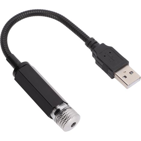 Lampe Étoile USB 5V 0.15W Multimode Romantique Projecteur Plafond Voiture Universel pour Chambre Fête Rouge (1/5)