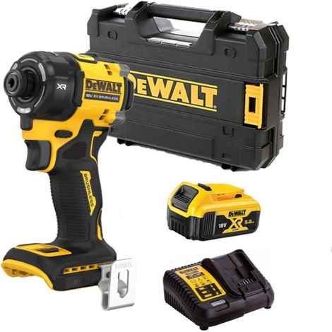 Dewalt – Visseuse à chocs hydraulique 18V DCF870P1T – Moteur Brushless – Couple 56Nm – Compacte pour espaces restreints – Coffret TSTAK
