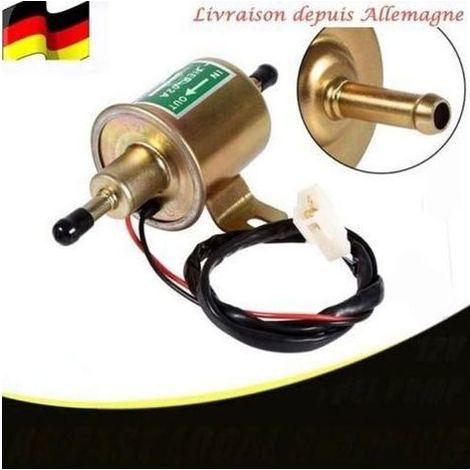 DBBEGK Universelle elektronische 12V-Kraftstoffpumpe, kompatibel mit Benzin und Diesel (1/5)