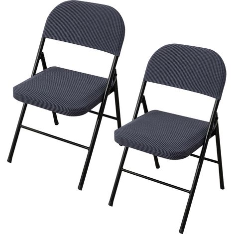 Housse De Chaise - Élastique Jacquard En Polyester Et Spandex - Pour Chaise De Salle À Manger Ou Salon - 2 Pièces (1/5)