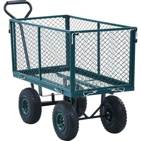 Maison Exclusive - Gartenwagen Grün 350 kg