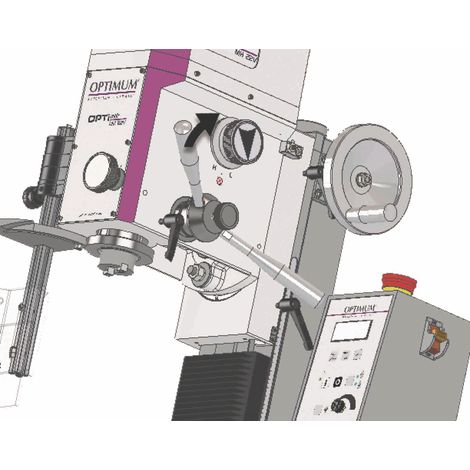 OPTIMUM Bohr-Fräsmaschine OPTImill MH 22VD (1/3)