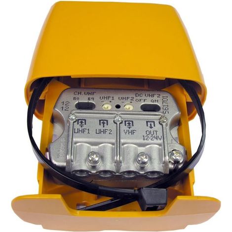 Amplificateur de Mât NanoKom 3e/1s "Easy" F - UHF(dc)-UHF-VHFmix