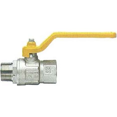 2PZ VALVOLA A SFERA GAS M/F CON MANIGLIA A LEVA "LONDON" ART.067 - MF 1/2"