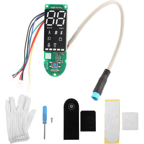 Kit d'accessoires de couverture d'écran de carte de circuit imprimé Bluetooth pour Scooter électrique Xiaomi M365 Pro (1/5)