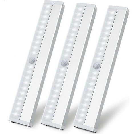 Lampes de rangement rechargeables avec fonction de chargement USB, commande sans fil, éclairage LED intelligent pour la maison avec détecteur de mouvement, portable et pouvant être placée n'importe où (1/5)