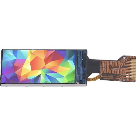 1,08-Zoll-IPS-TFT-LCD-Bildschirm, 128 x 220 Pixel Auflösung, SPI-Anschluss, geringer Stromverbrauch, schnelle Reaktionszeit, präzise Anzeige für Elektronikprojekte (1/5)