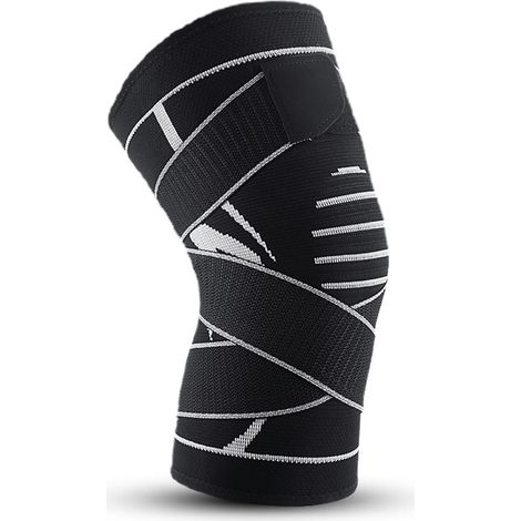 Genouillère - Compression Réglable - Pour Activités Sportives et Douleurs Articulaires - Taille Unique (1/5)