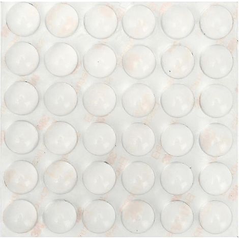 Selbstklebende Silikon-Möbelgleiter, 36 Stück, transparente Antirutschpads, Gummifüße, 16 x 10 mm (1/4)