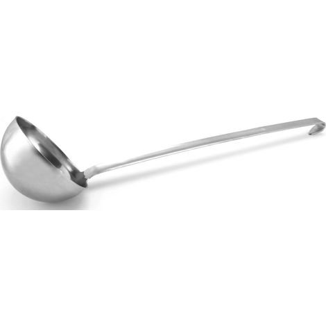 Gnali mestolo unipezzo pesante acciaio inossidabile 18/10 50 cl