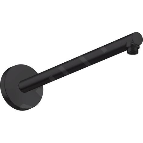 Bras de douche HG AXOR 390 mm, DN 15 noir mat (1/2)