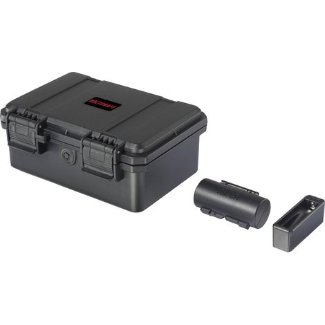 VOLTCRAFT Mallette à batterie/piles outdoor 58x LR6 (AA), LR3 (AAA), LR61 (AAAA), piles boutons (L x (1/5)