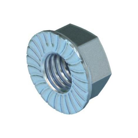 OBO Bettermann Dado combinato con rondella stampata M6 acciaio zincato elettroliticamente, 6408958