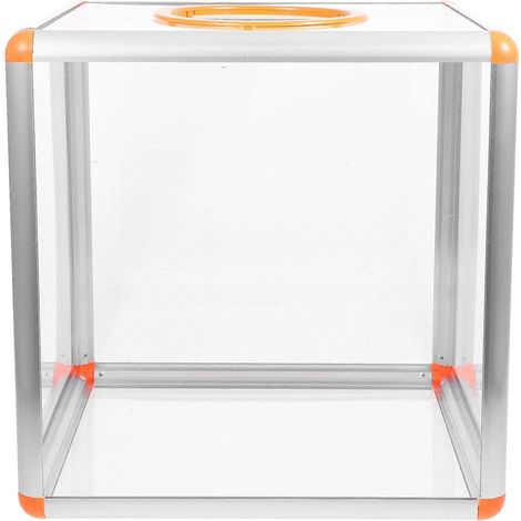 Boîte à loterie, boîte carrée pour jeu de tombola, boîte de rangement multifonctionnelle pour billets (1/5)