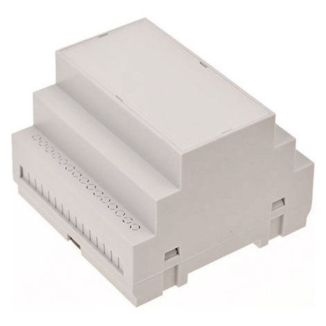 Boîtier pour rail DIN RS PRO Boîtier modulaire, Dimensions 87.5 x 90.0 x 65.1mm ( Prix pour 1 )