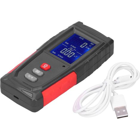 WT3121 Electromagnetic Radiation Tester Dual Electric and Magnetic Field Detector with Alarm for Outdoor Use Portable Radiation Meter for Analysis (1/5)