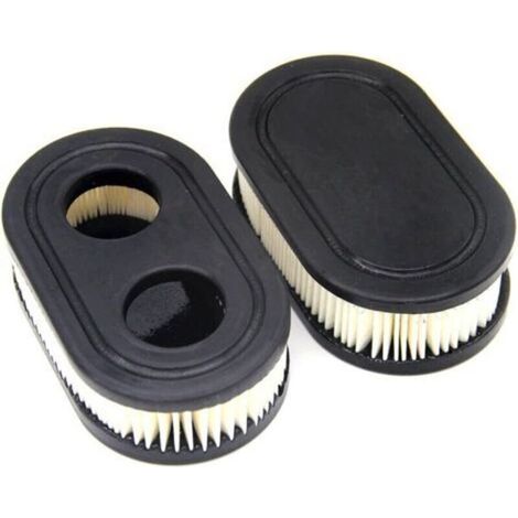 Set mit 2 Luftfiltern für Briggs & Stratton. Ersetzt Briggs 798452. Kompatibel mit den Modellen 09p702 9/10 Hov 140 cc 500-500 E & EX Series Ride-On (1/5)
