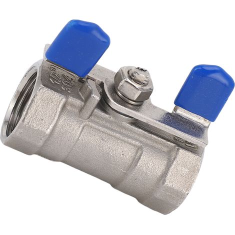 1/2 Zoll NPT DN15 Kugelhahn, Innengewindeanschluss aus Edelstahl 304, Absperrklappenventil (1/5)