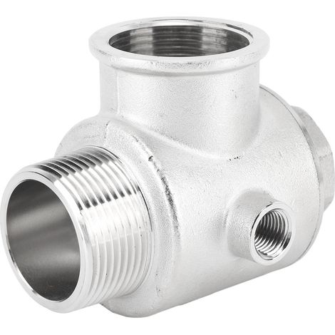 Clapet anti-retour 5 entrées DN32 en aluminium, raccord fileté mâle/femelle à ressort