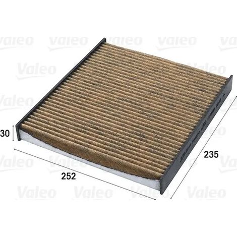 Filtre, air de l'habitacle Valeo 701020 AUDI 2571990 2723060 5Q0819669