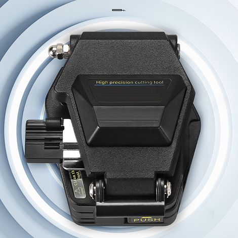 Cliveuse de fibres optiques AUA-6C, coupe-câbles à fibres optiques universel avec rétraction automatique, convient à la fois à l'épissure à froid et à la fusion à chaud. (1/5)