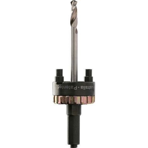 Attaccamento esagonale per bit 11 mm con sistema quick lock per sega 14-210 mm + punta centrante - DIAGER - 652QLHEX (1/2)