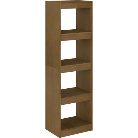 Maison Exclusive - Bücherregal Raumteiler 40x30x135,5 cm Massivho (1/5)
