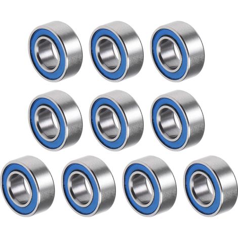 MR84-2RS 4x8x3mm Ball Bearings Chrome Steel 10PCS (1/5)
