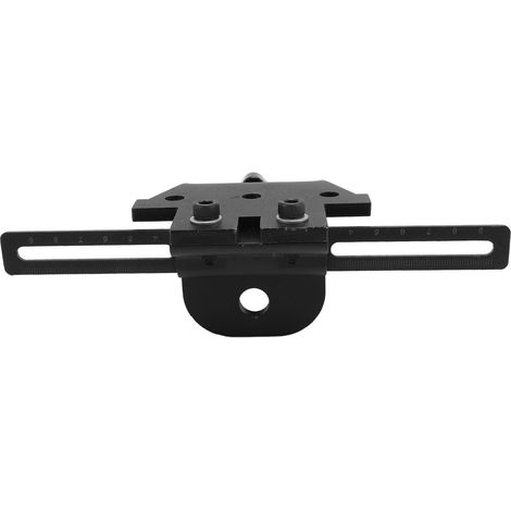 Kit gabarit cheville bois 3 en 1 acier carbone robuste réglable 8-12mm pour assemblage meuble perçage trous 14 pcs (1/5)