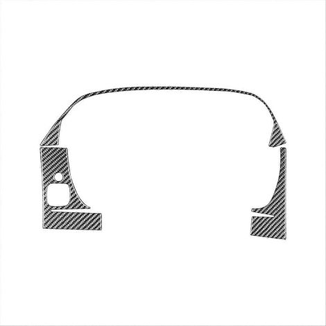 Cache de compteur de vitesse en fibre de carbone pour Ford Ranger 2019-2022 (1/5)