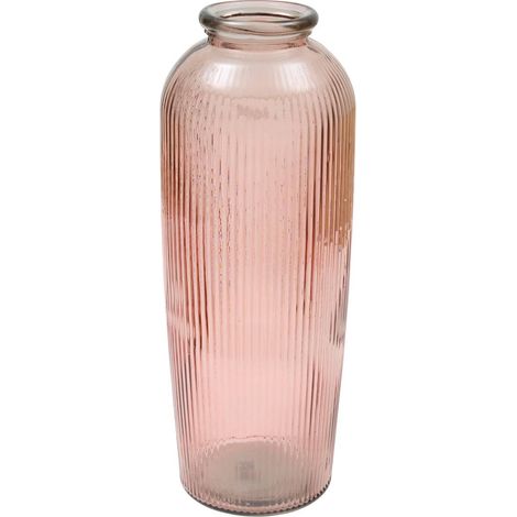 Vaso luz rosa h72cm - Atmosphera créateur d'intérieur (1/3)
