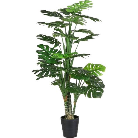 Plante artificielle Monstera verte pour décoration intérieure avec pot H 1,6 m Ø 80 cm - PANGIVO (1/4)